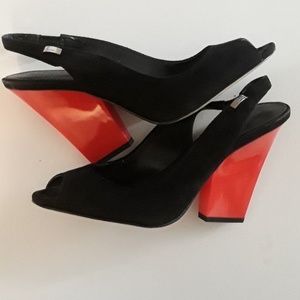 Calvin Klein Caralee Slingback Peeptoe